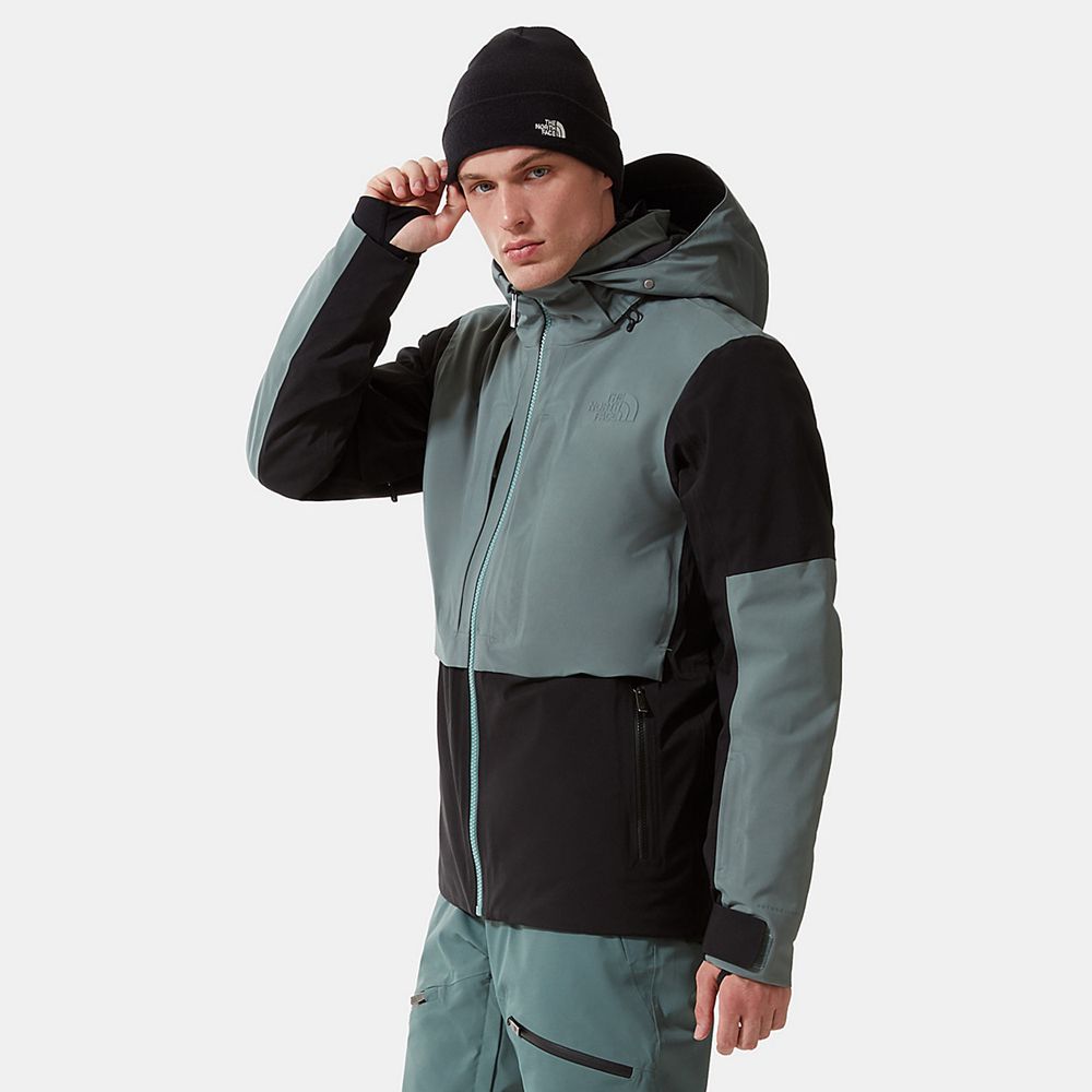 The North Face Insulated Jacket Mens Australia - The North Face Anonym Futurelight™ Turquoise / Blac